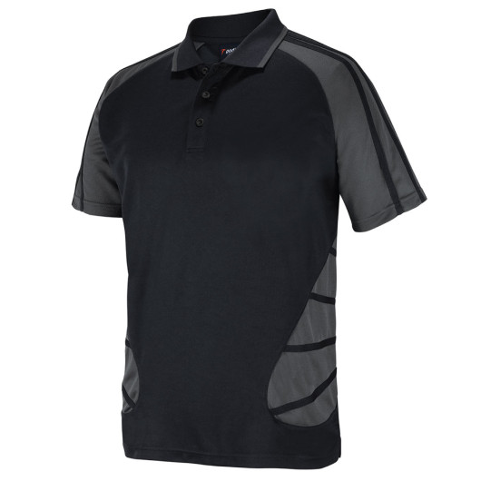 Spider Polos Black Charcoal